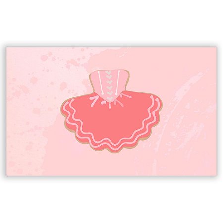 Capa Painel Retangular Sublimado - Bailarina