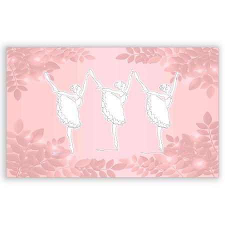 Capa Painel Retangular Sublimado - Bailarina