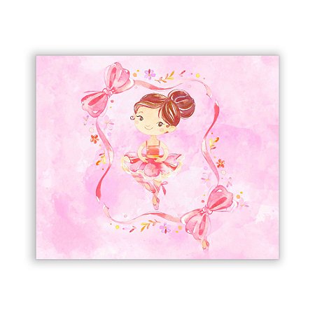Capa Painel Retangular Sublimado - Bailarina