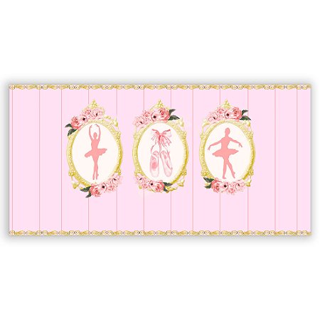 Capa Painel Retangular Sublimado - Bailarina