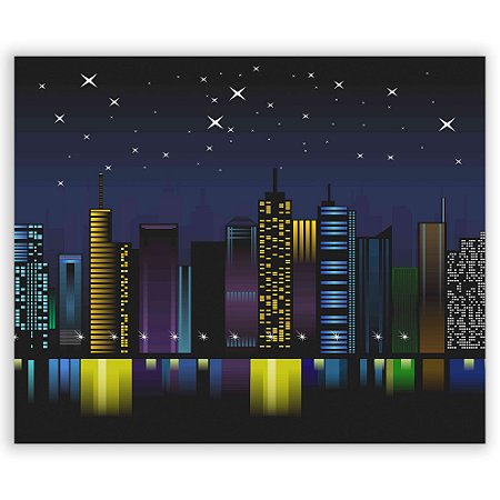 Capa Painel Retangular Sublimado - Predios