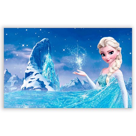 Capa Painel Retangular Sublimado - Frozen
