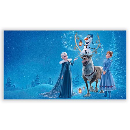 Capa Painel Retangular Sublimado - Frozen