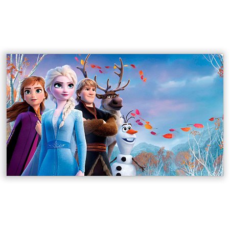 Capa Painel Retangular Sublimado - Frozen