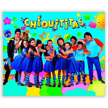 Capa Painel Retangular Sublimado - Chiquititas