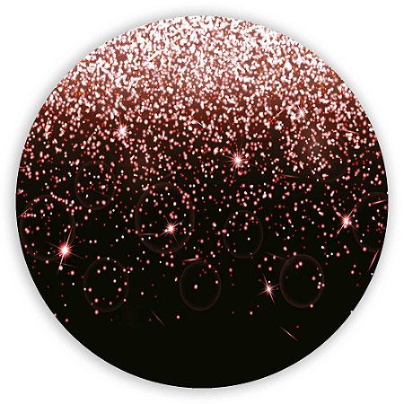 Capa Painel Redondo Sublimado - Glitter