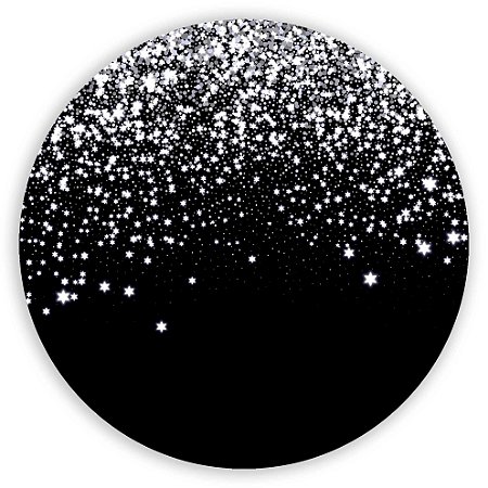 Capa Painel Redondo Sublimado - Glitter