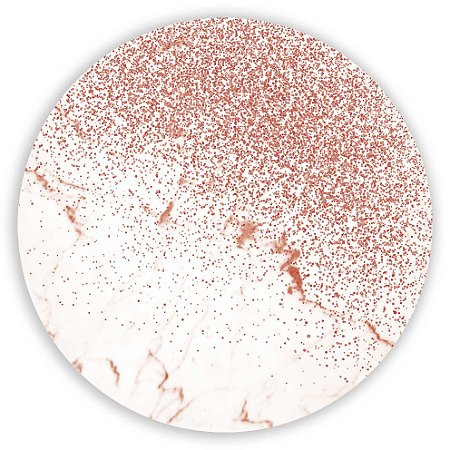 Capa Painel Redondo Sublimado - Glitter