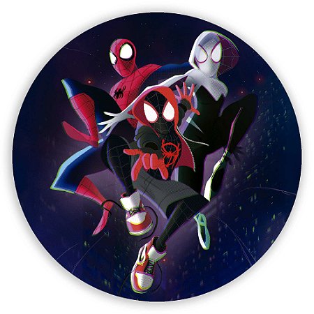 Capa Painel Redondo Sublimado - Homem Aranha