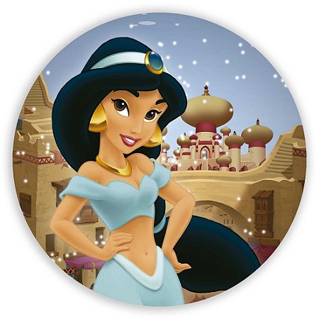 Capa Painel Redondo Sublimado - Jasmine