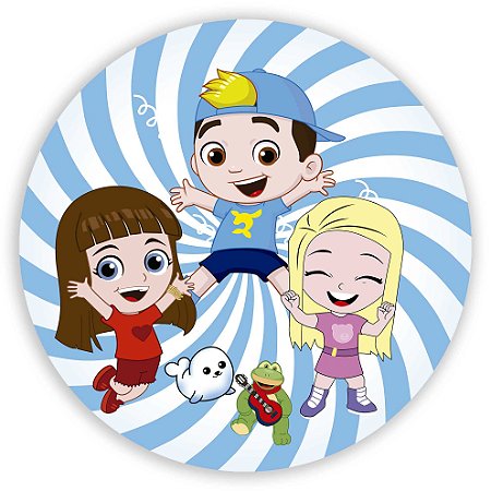 Capa Painel Redondo Sublimado - Luccas Neto