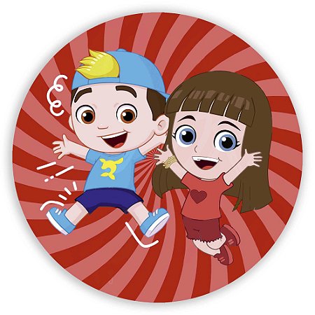 Capa Painel Redondo Sublimado - Luccas Neto