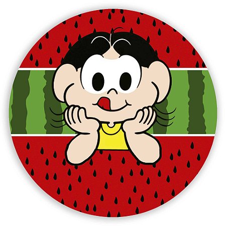 Capa Painel Redondo Sublimado - Magali