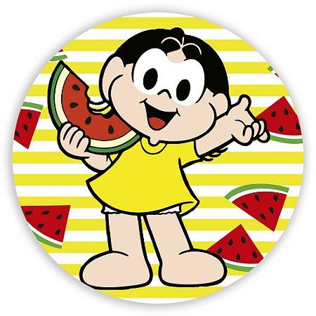 Capa Painel Redondo Sublimado - Magali