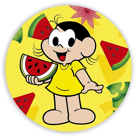 Capa Painel Redondo Sublimado - Magali