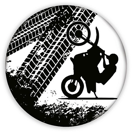 Capa Painel Redondo Sublimado - Moto