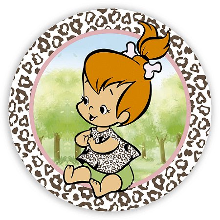 Capa Painel Redondo Sublimado - Pedrita