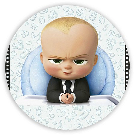 Capa Painel Redondo Sublimado - Poderoso Chefinho