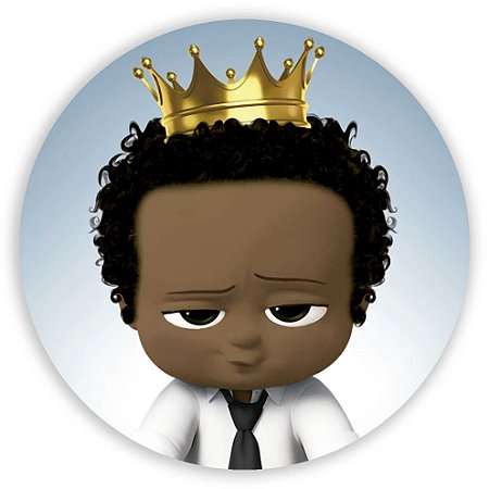 Capa Painel Redondo Sublimado - Poderoso Chefinho