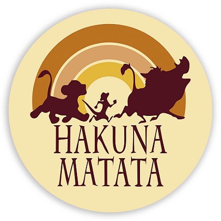 Capa Painel Redondo Sublimado - Rei Leao