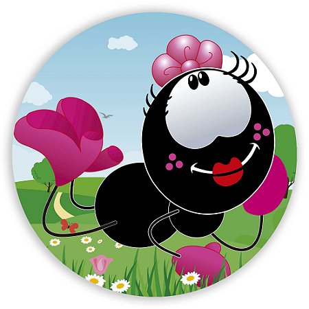 Capa Painel Redondo Sublimado - Smilinguido