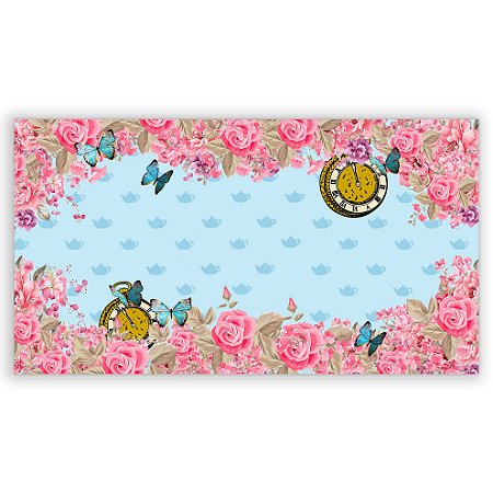 Capa Painel Retangular Sublimado - Alice