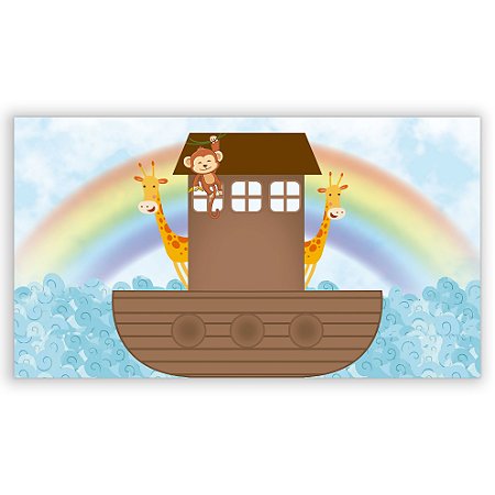 Capa Painel Retangular Sublimado - Arca de Noe