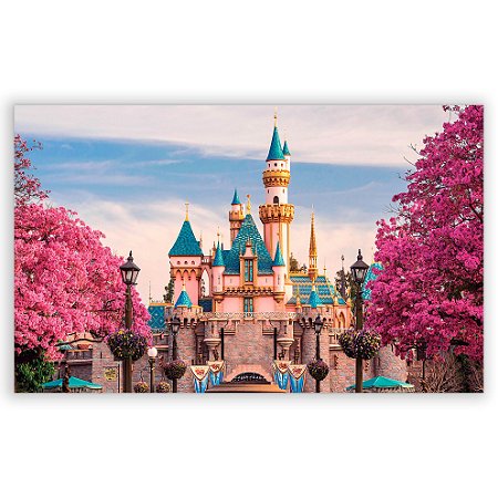 Capa Painel Retangular Sublimado - Castelo