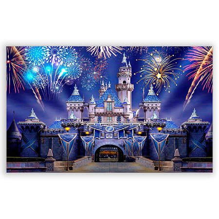 Capa Painel Retangular Sublimado - Castelo