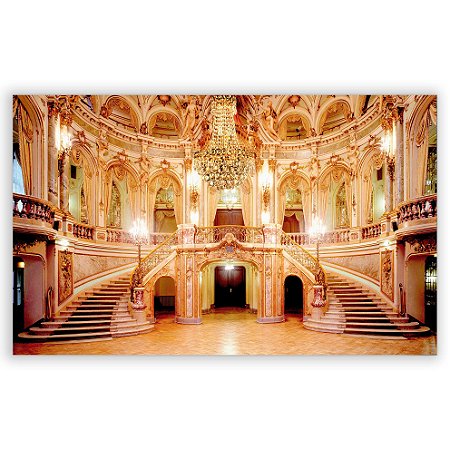 Capa Painel Retangular Sublimado - Escadaria Castelo