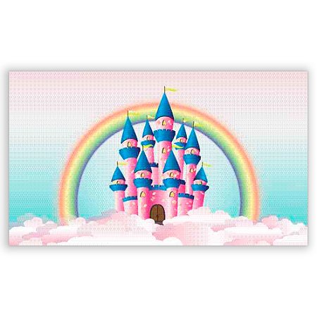 Capa Painel Retangular Sublimado - Castelo