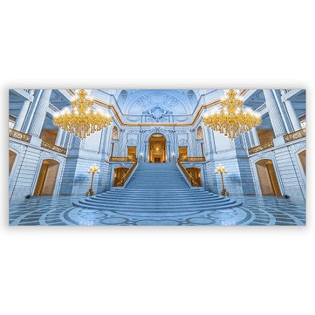 Capa Painel Retangular Sublimado - Escadaria Castelo