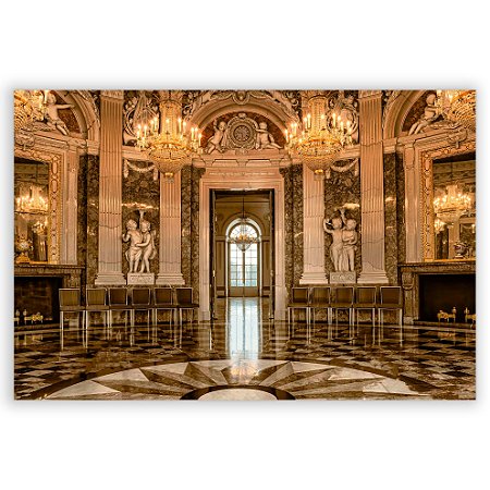 Capa Painel Retangular Sublimado - Fachada Castelo