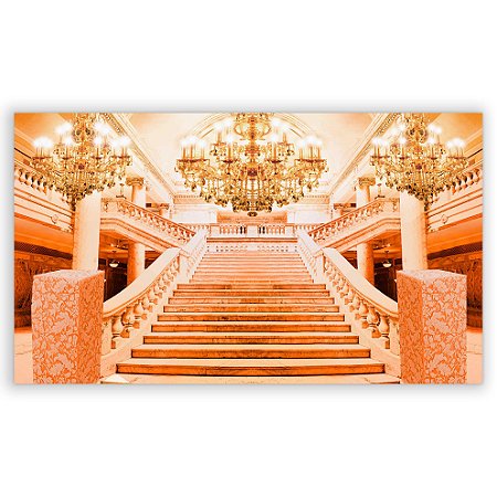 Capa Painel Retangular Sublimado - Escadaria Castelo