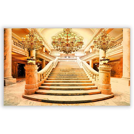 Capa Painel Retangular Sublimado - Escadaria Castelo