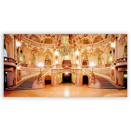 Capa Painel Retangular Sublimado - Escadaria Castelo