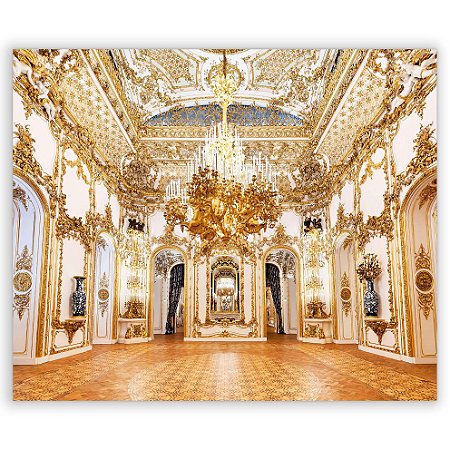 Capa Painel Retangular Sublimado - Fachada Castelo