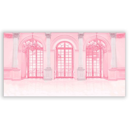 Capa Painel Retangular Sublimado - Escadaria Castelo