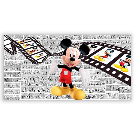 Capa Painel Retangular Sublimado - Mickey