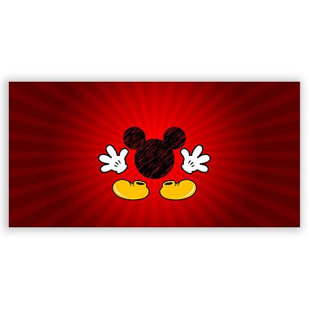 Capa Painel Retangular Sublimado - Mickey