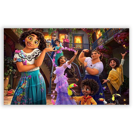 Capa Painel Retangular Sublimado - Encanto