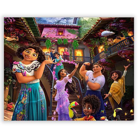 Capa Painel Retangular Sublimado - Encanto