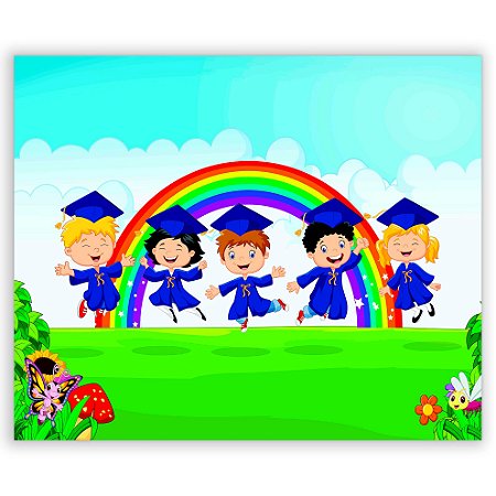 Capa Painel Retangular Sublimado - Formatura