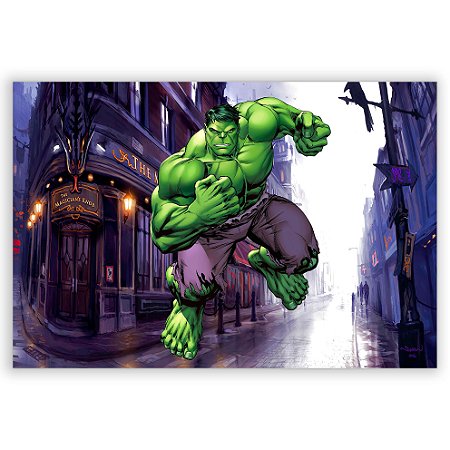 Capa Painel Retangular Sublimado - Hulk