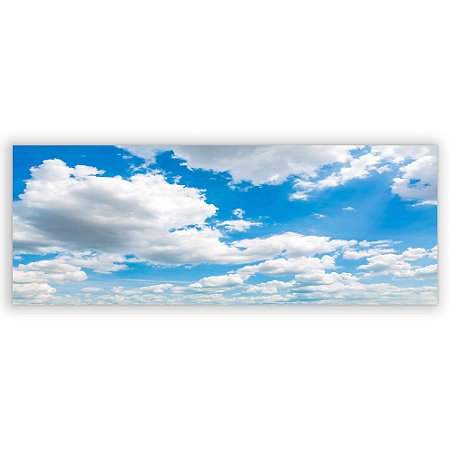 Capa Painel Retangular Sublimado - Nuvens