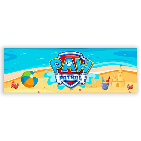 Capa Painel Retangular Sublimado - Patrulha Canina