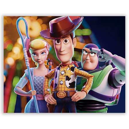 Capa Painel Retangular Sublimado - Toy Story