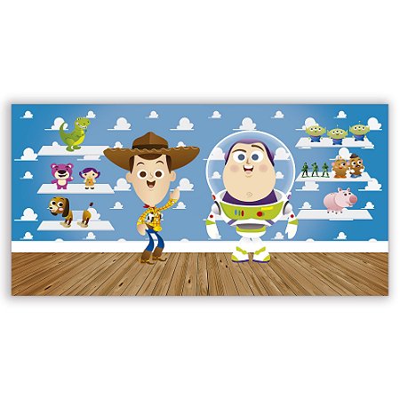 Capa Painel Retangular Sublimado - Toy Story