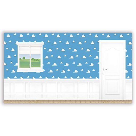 Capa Painel Retangular Sublimado - Toy Story