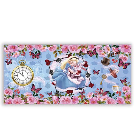 Capa Painel Retangular Sublimado - Alice